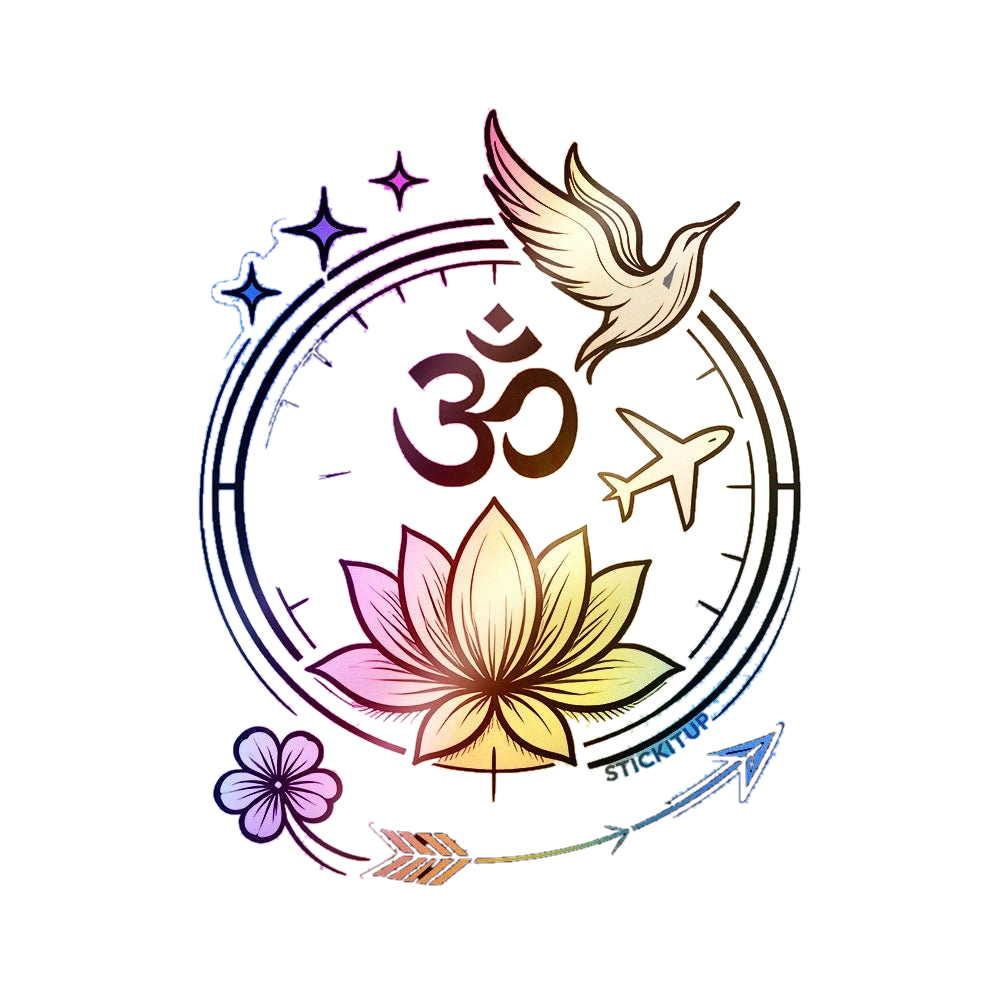 Peace 1.0 Holographic Stickers